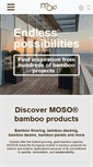 Mobile Screenshot of moso-bamboo.com